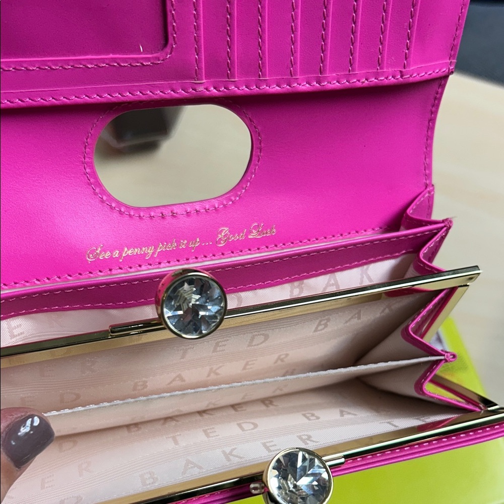 Ted Baker Fuchsia Wallet - Picture 4 of 4